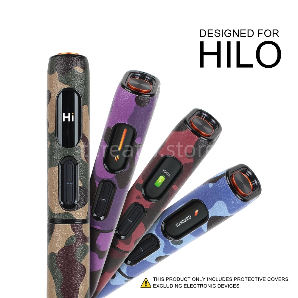glo HILO 時尚商務迷彩皮革保護套