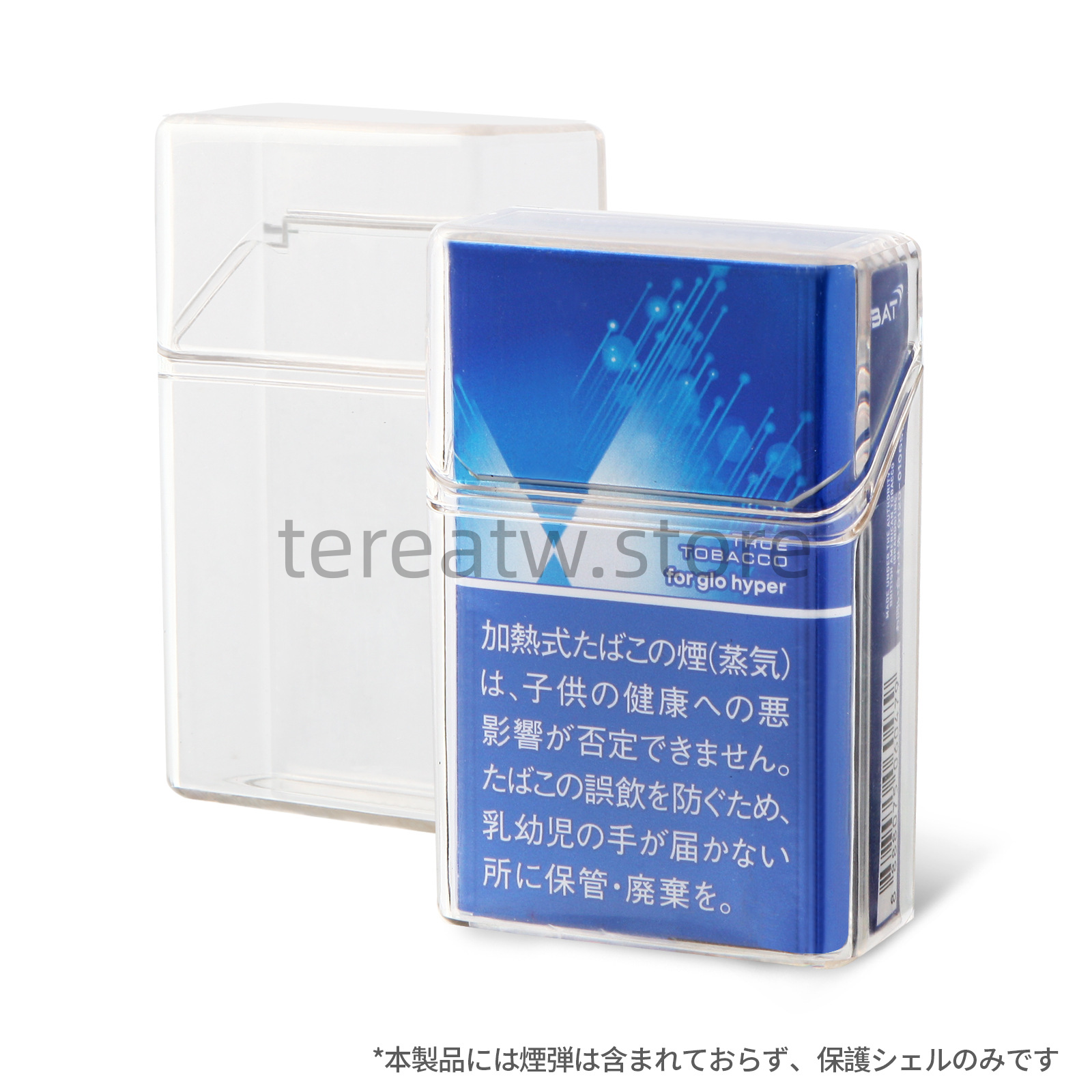 GLO Hyper 專用透明硬殼煙彈收納盒|防壓保護、便攜收納(現貨) 1 GLO Hyper 專用透明硬殼煙彈收納盒