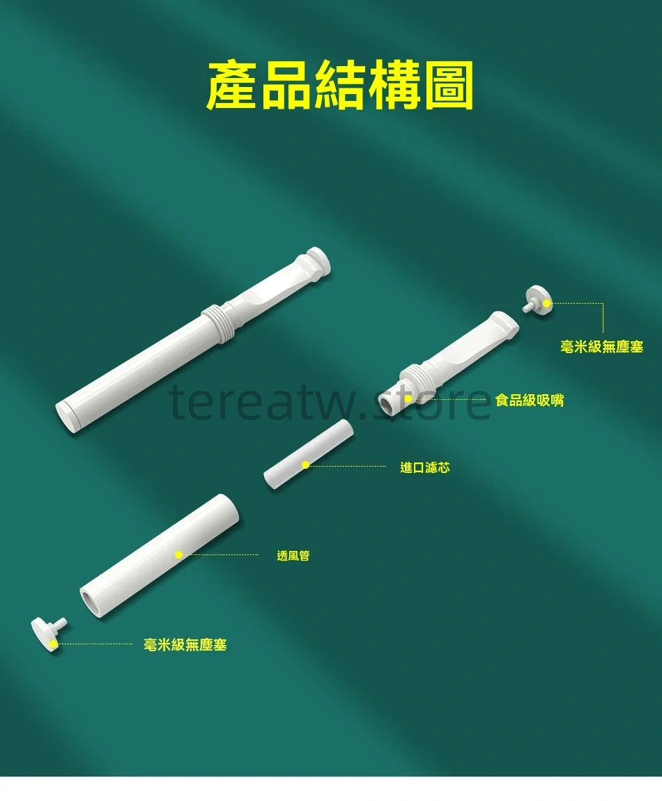 聖左治薄荷戒煙棒|零焦油提神醒腦加熱棒|2025新款男女適用 3 聖左治替煙吸棒不含煙草適合人群廣泛