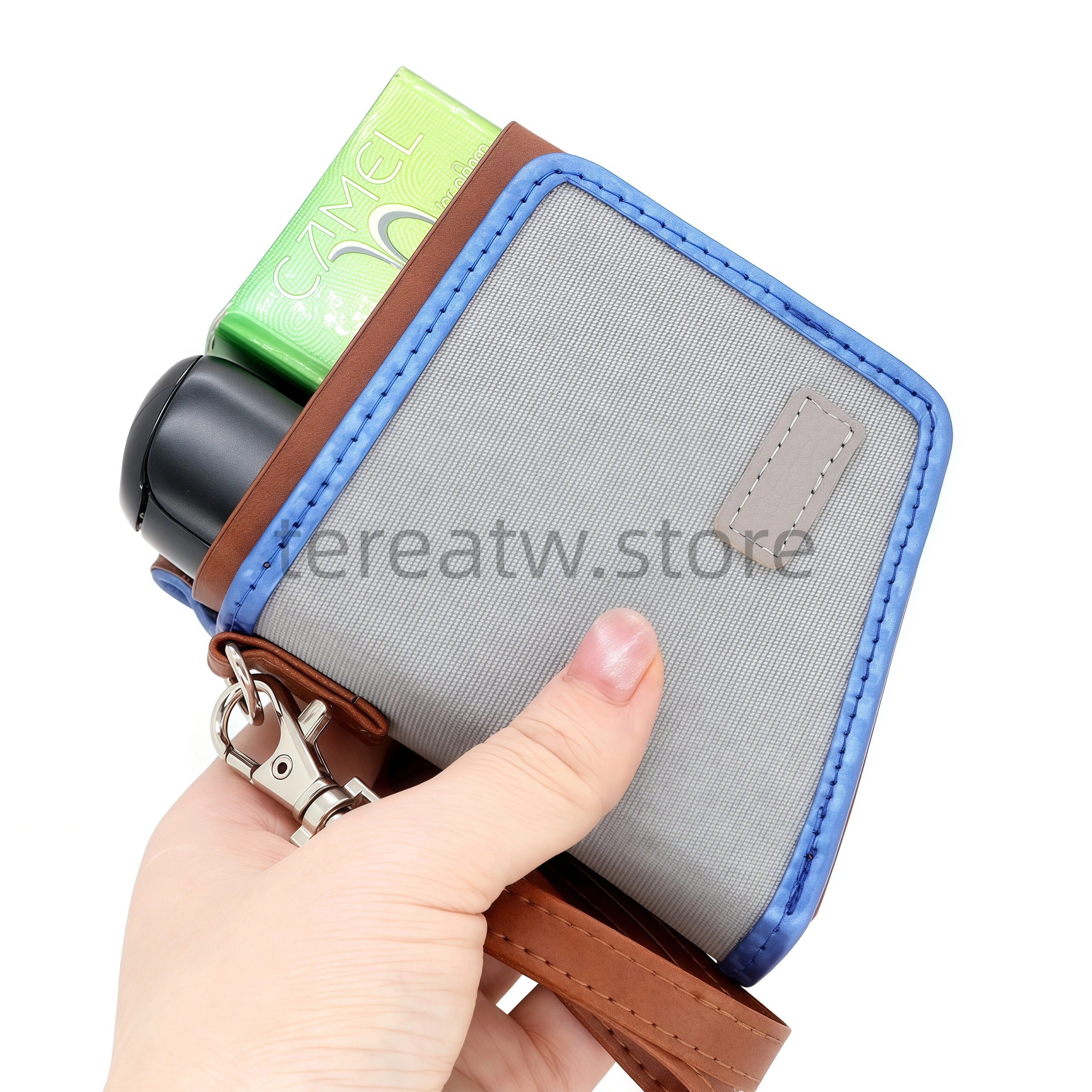 Ploom Aura 專用:主機×煙彈一體收納皮套(全面防護 × 便攜設計) 2 Ploom Aura 專用收納皮套