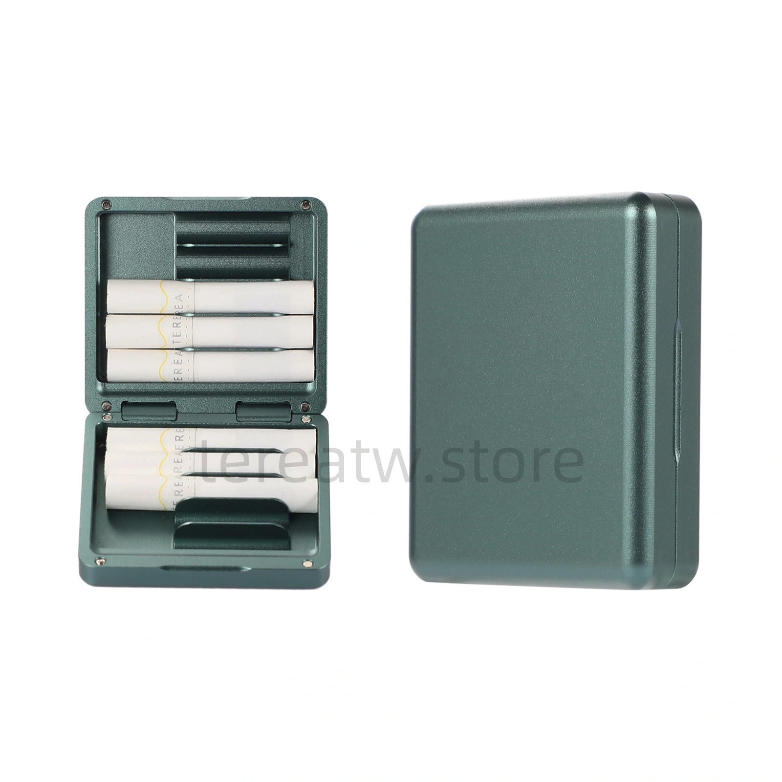 💎 IQOS TEREA / ILUMA 專用鋁合金煙盒:10支裝翻蓋式防護收納 3 IQOS TEREA 鋁合金折疊翻蓋保護套