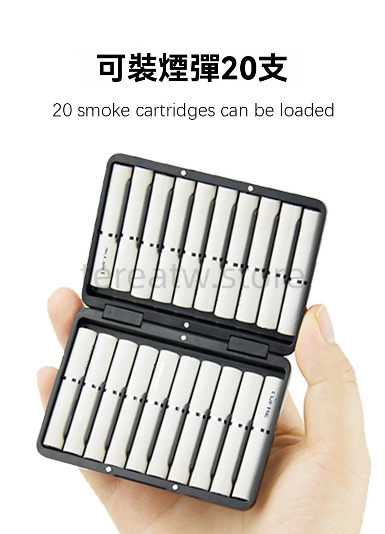 IQOS TEREA 專用磁吸煙彈盒|20支裝防潮防壓輕巧收納盒 2 強力磁吸煙彈保護殼