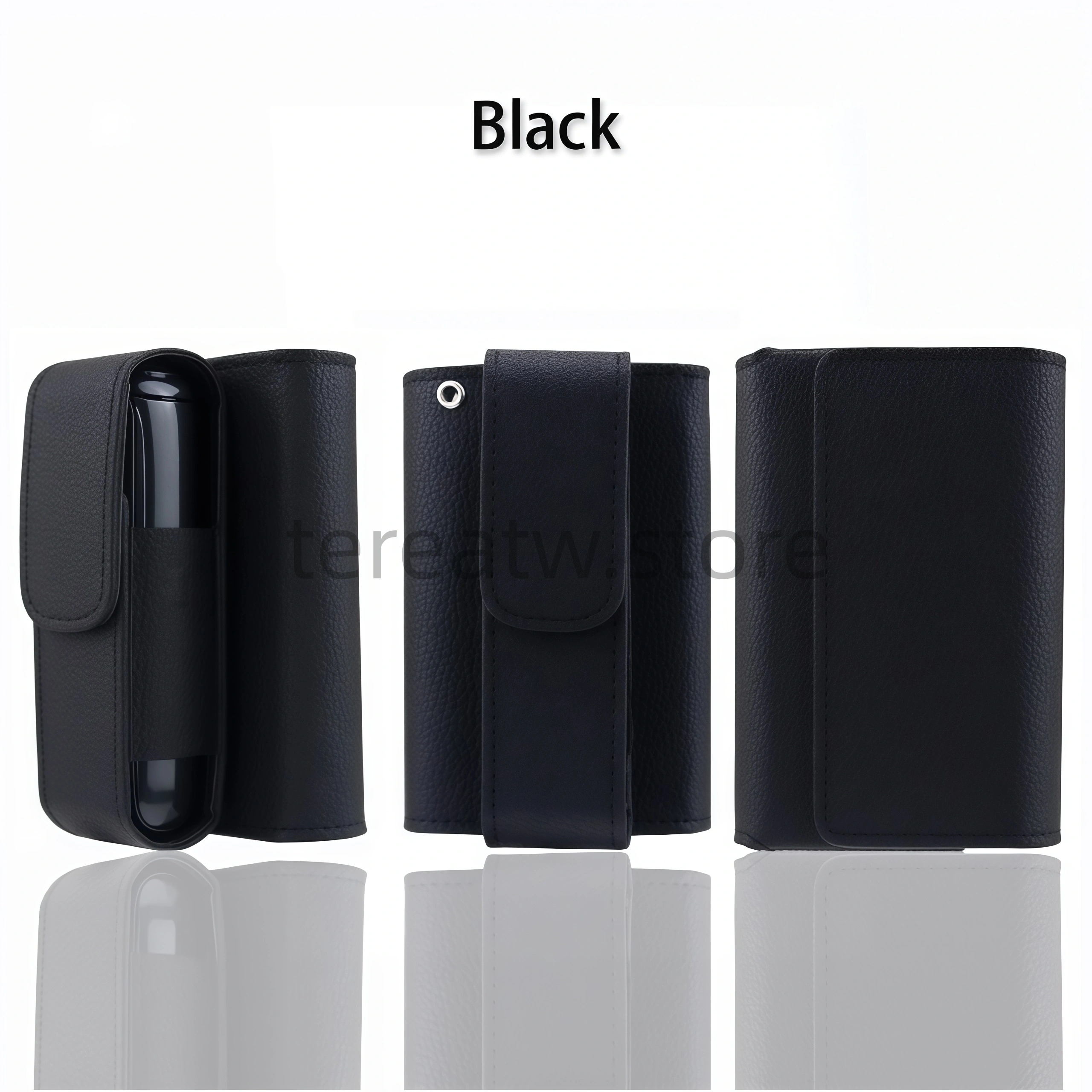 Ploom Aura 專用多功能收納包|皮革保護套+煙彈收納盒一體設計 3 Ploom Aura 主機裝飾殼